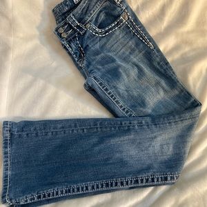 Miss Me Jeans size 25. Angel wing detail